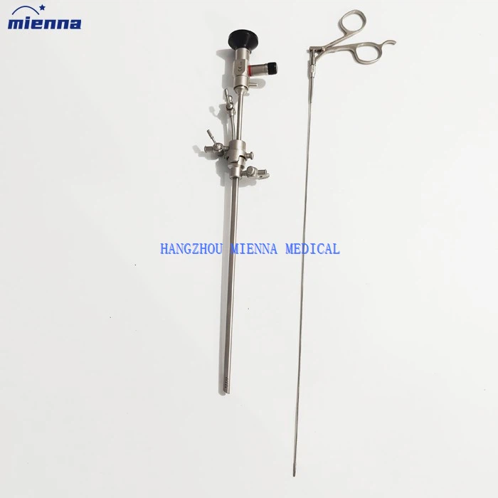 Medical 3mm Rigid Hysteroscopy Set Gynecology Hysteroscope Instruments With Sheath